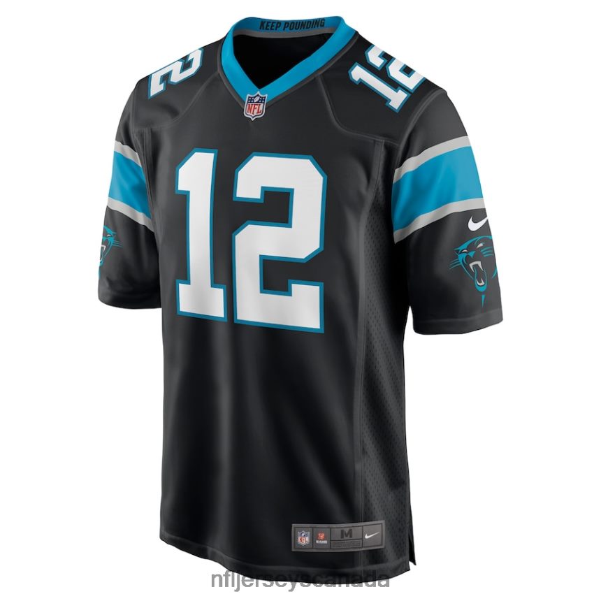 Men Carolina Panthers Shi Smith Nike Black Game Jersey Clothing NFL TBXFR64244