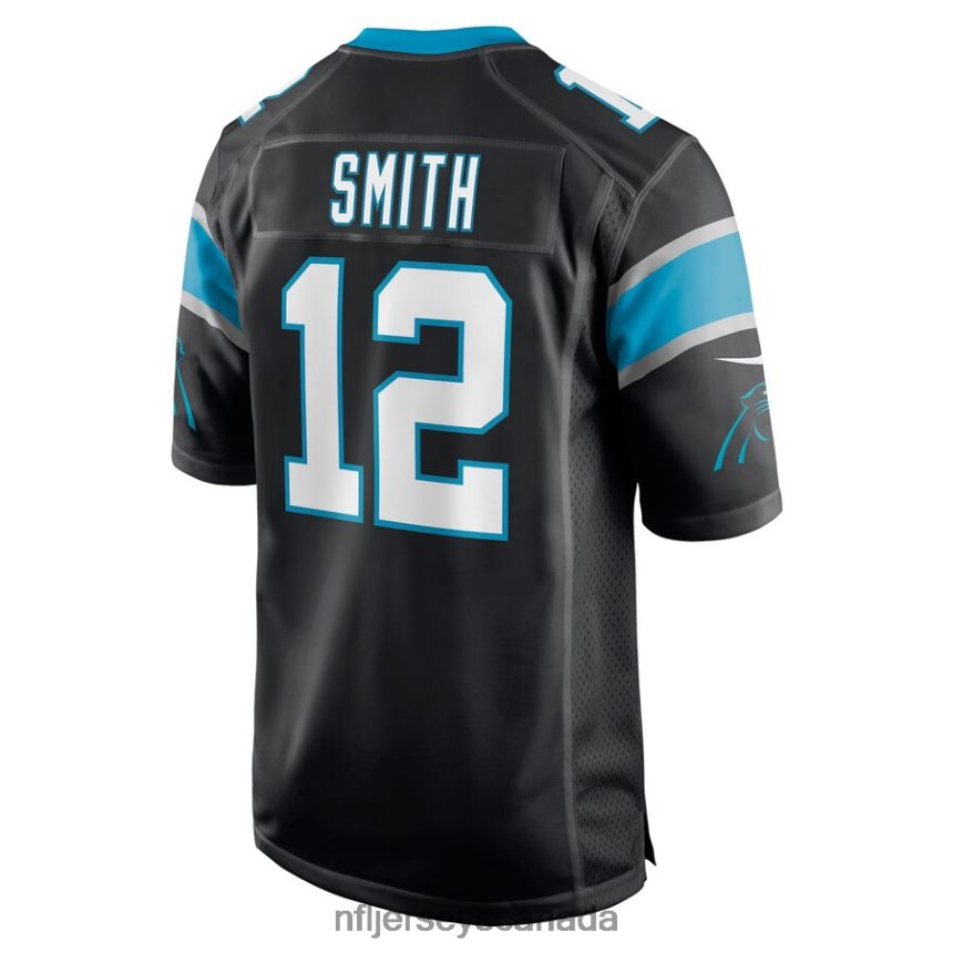 Men Carolina Panthers Shi Smith Nike Black Game Jersey Clothing NFL TBXFR64244
