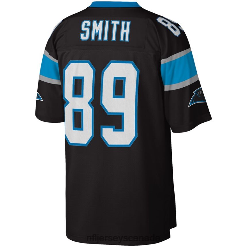 Men Carolina Panthers Steve Smith Mitchell  Ness Black 2003 Legacy Replica Jersey Clothing NFL TBXFR62521