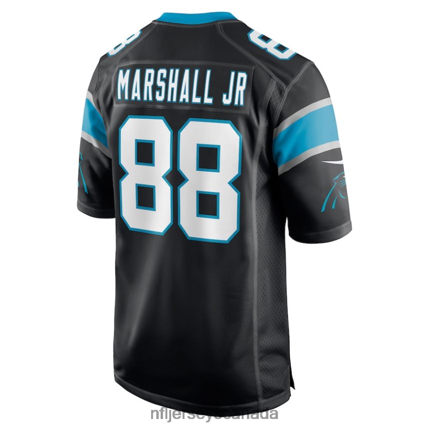 Men Carolina Panthers Terrace Marshall Jr Nike Black 2021 Draft Pick Player Game Jersey Clothing NFL TBXFR63907