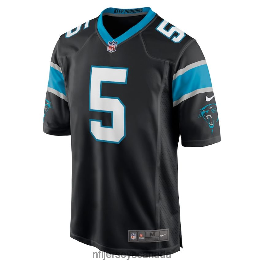 Men Carolina Panthers Zane Gonzalez Nike Black Game Jersey Clothing NFL TBXFR65823