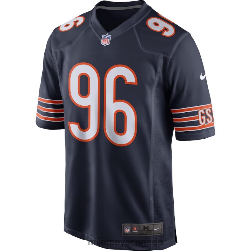 Men Chicago Bears Akiem Hicks Nike Navy Player Game Jersey Clothing NFL TBXFR64834