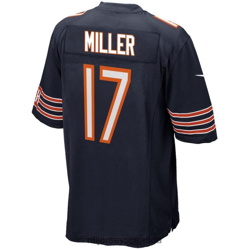 Men Chicago Bears Anthony Miller Nike Navy Game Player Jersey Clothing NFL TBXFR63793