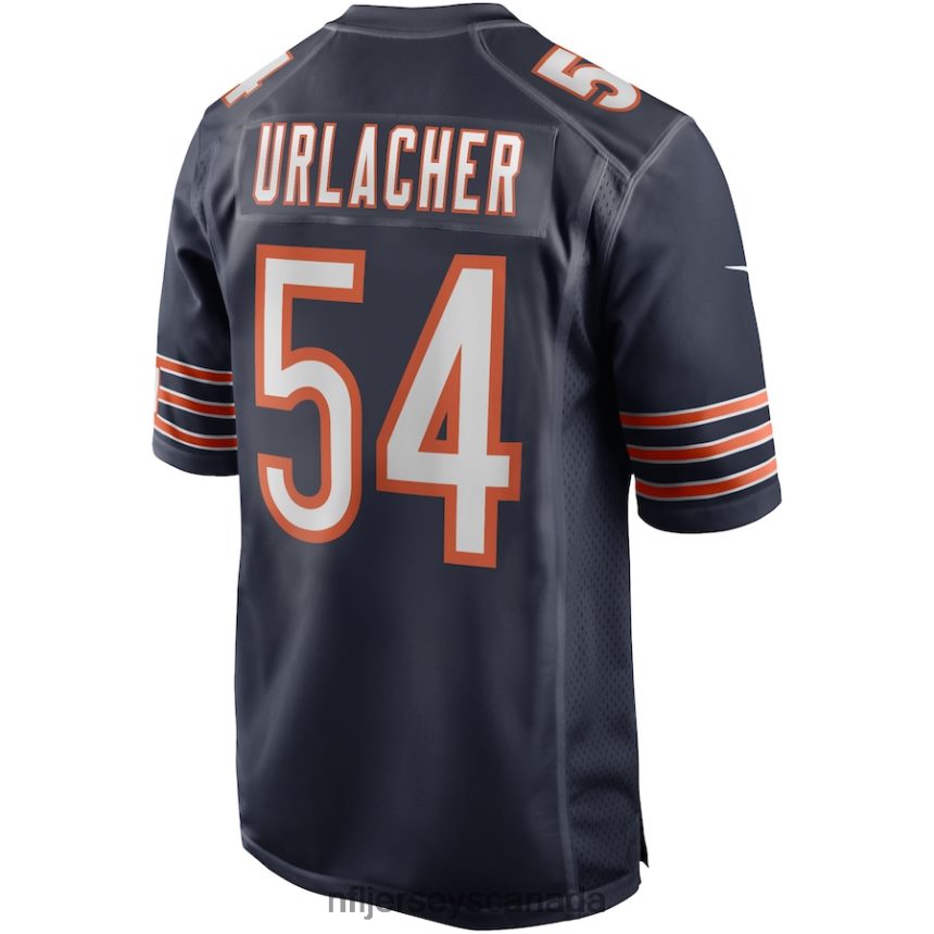 Men Chicago Bears Brian Urlacher Nike Navy Game Retired Player Jersey Clothing NFL TBXFR6399