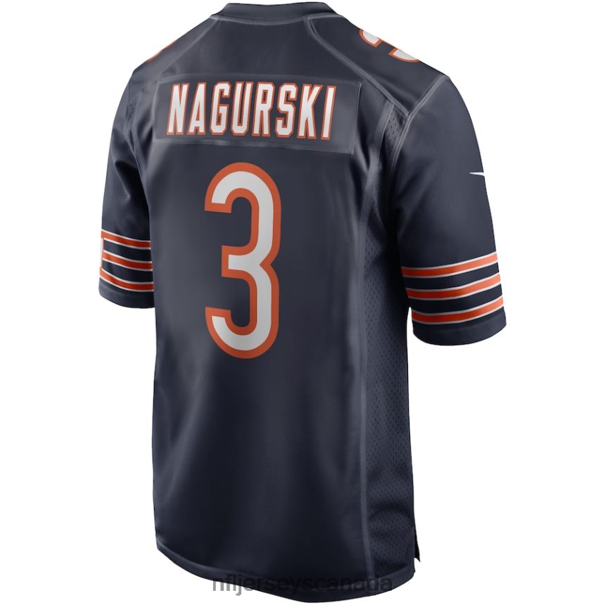 Men Chicago Bears Bronko Nagurski Nike Navy Game Retired Player Jersey Clothing NFL TBXFR62734