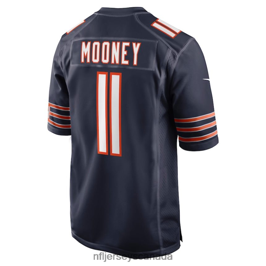 Men Chicago Bears Darnell Mooney Nike Navy Game Jersey Clothing NFL TBXFR6620
