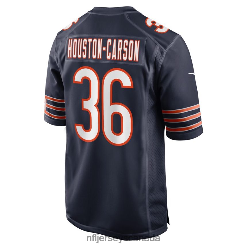 Men Chicago Bears DeAndre Houston-Carson Nike Navy Game Player Jersey Clothing NFL TBXFR63636