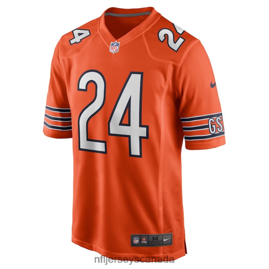 Men Chicago Bears Khalil Herbert Nike Orange Alternate Game Player Jersey Clothing NFL TBXFR62066