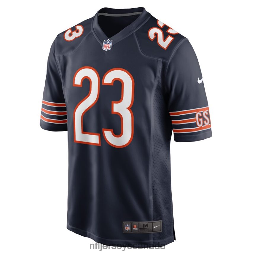 Men Chicago Bears Lamar Jackson Nike Navy Game Player Jersey Clothing NFL TBXFR66532