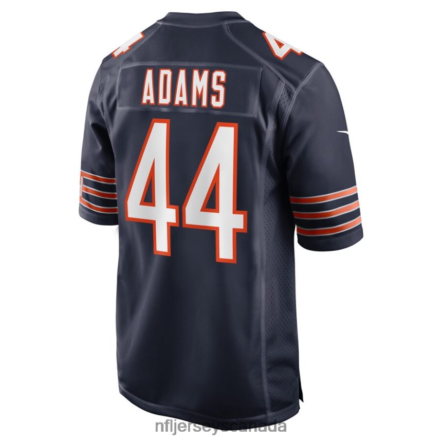 Men Chicago Bears Matthew Adams Nike Navy Game Player Jersey Clothing NFL TBXFR65700