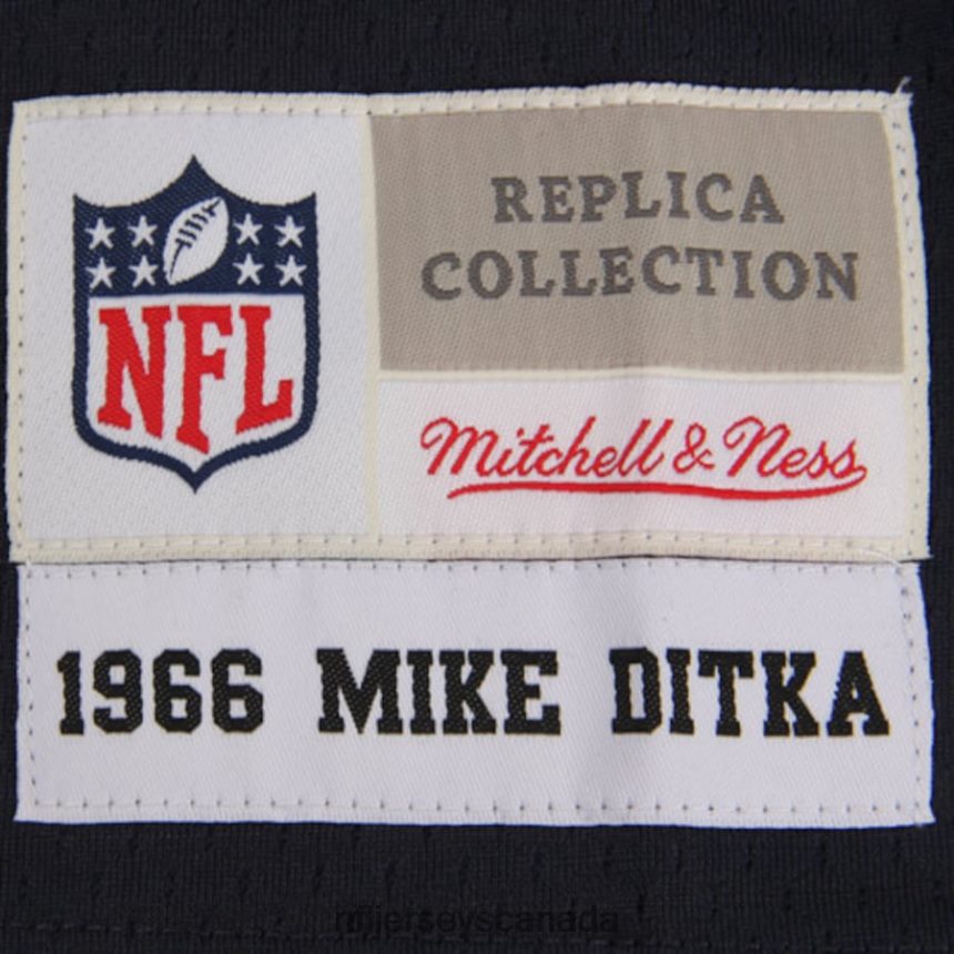 Men Chicago Bears Mike Ditka Mitchell  Ness Navy Retired Player Legacy Replica Jersey Clothing NFL TBXFR63853
