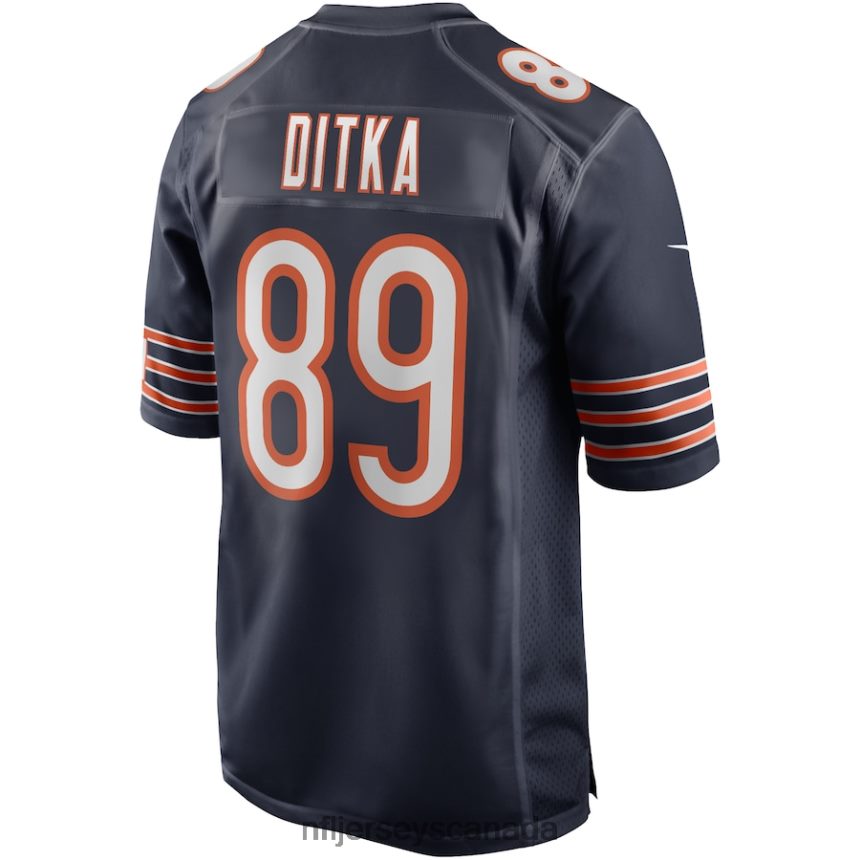 Men Chicago Bears Mike Ditka Nike Navy Game Retired Player Jersey Clothing NFL TBXFR6960