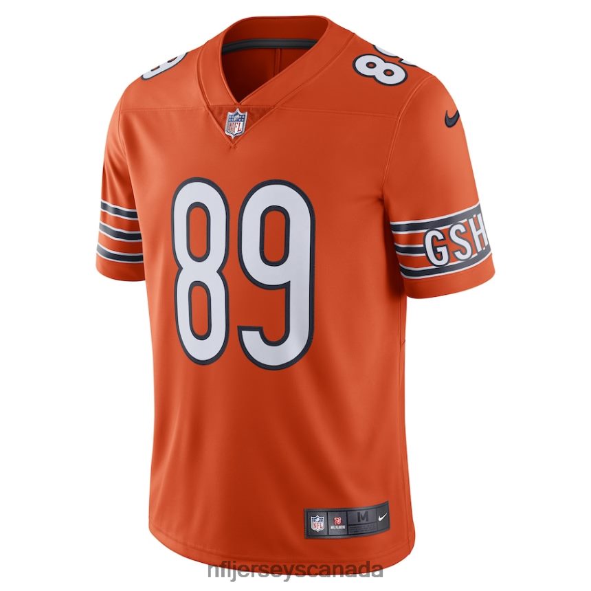 Men Chicago Bears Mike Ditka Nike Orange Alternate Vapor Untouchable Limited Retired Player Jersey Clothing NFL TBXFR64029
