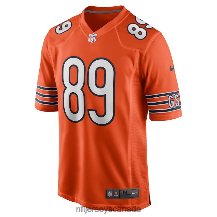 Men Chicago Bears Mike Ditka Nike Orange Retired Player Jersey Clothing NFL TBXFR62239