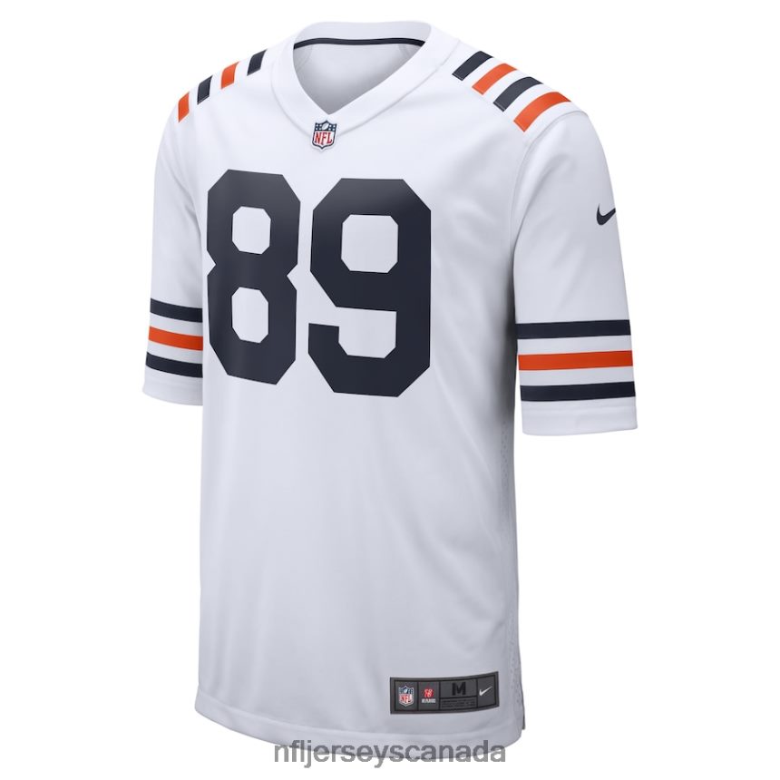 Men Chicago Bears Mike Ditka Nike White 2019 Alternate Classic Retired Player Game Jersey Clothing NFL TBXFR62995