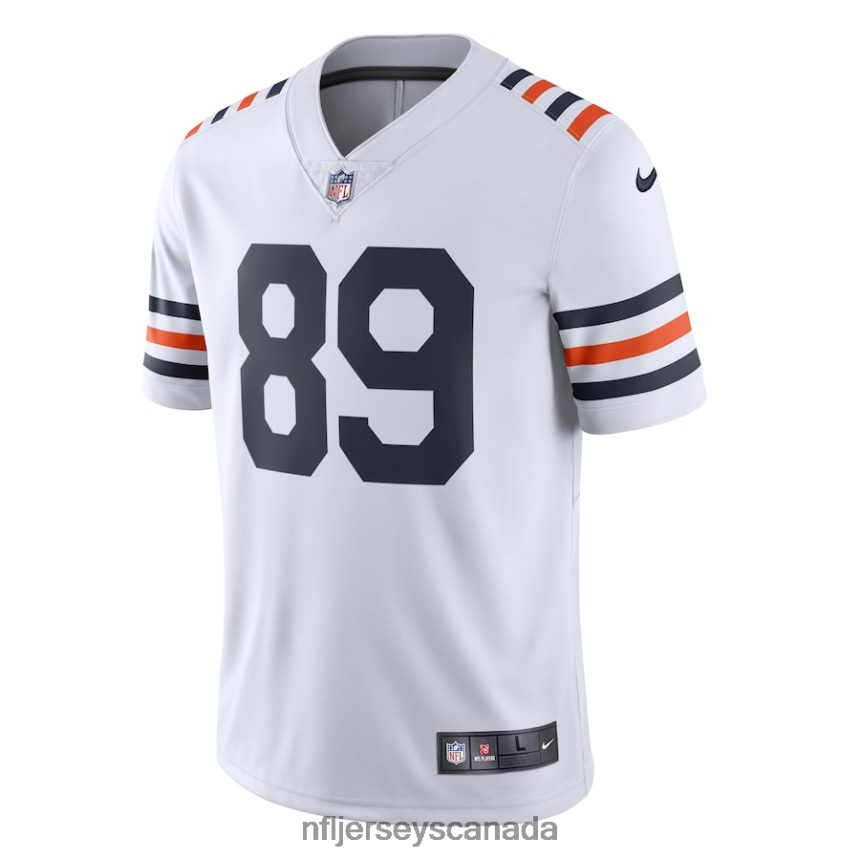 Men Chicago Bears Mike Ditka Nike White 2019 Alternate Classic Retired Player Limited Jersey Clothing NFL TBXFR62997