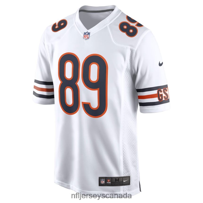 Men Chicago Bears Mike Ditka Nike White Retired Player Game Jersey Clothing NFL TBXFR61503