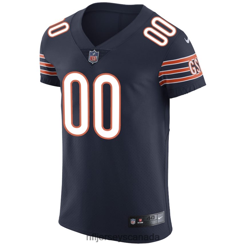 Men Chicago Bears Nike Navy Vapor Untouchable Custom Elite Jersey Clothing NFL TBXFR6440