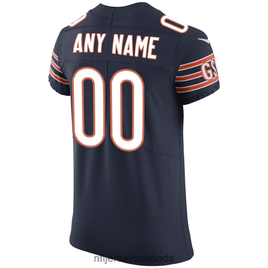 Men Chicago Bears Nike Navy Vapor Untouchable Custom Elite Jersey Clothing NFL TBXFR6440