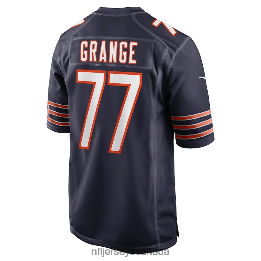 Men Chicago Bears Red Grange Nike Navy Retired Player Jersey Clothing NFL TBXFR64350