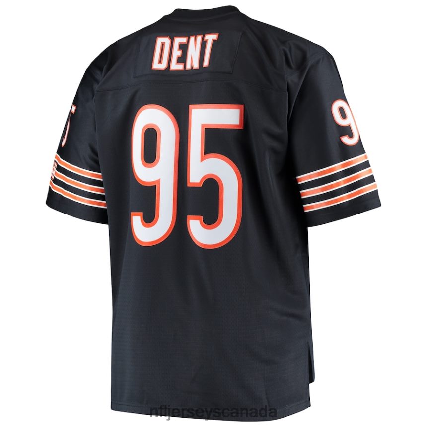 Men Chicago Bears Richard Dent Mitchell  Ness Navy Big  Tall 1985 Retired Player Replica Jersey Clothing NFL TBXFR61122