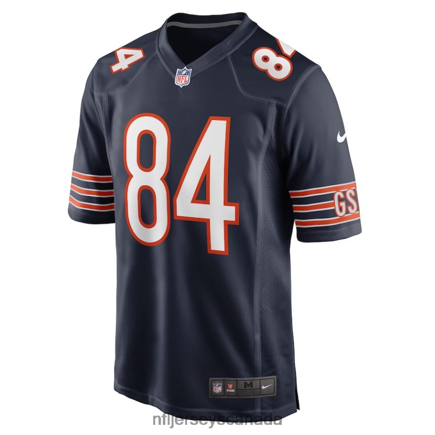 Men Chicago Bears Ryan Griffin Nike Navy Game Jersey Clothing NFL TBXFR63209