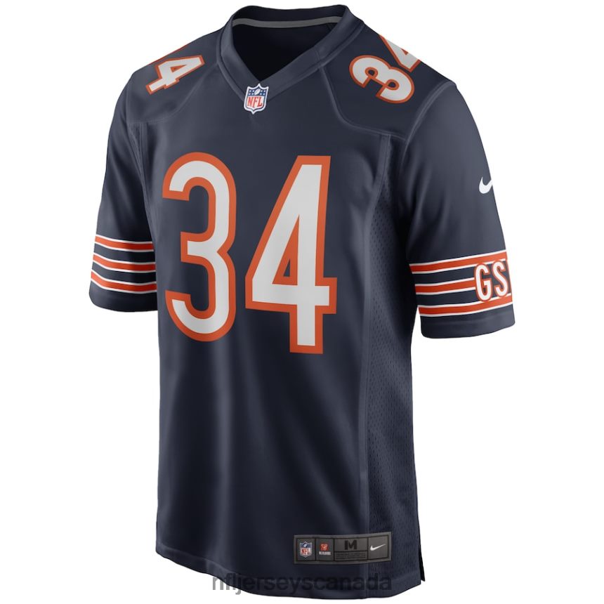 Men Chicago Bears Walter Payton Nike Navy Game Retired Player Jersey Clothing NFL TBXFR6179