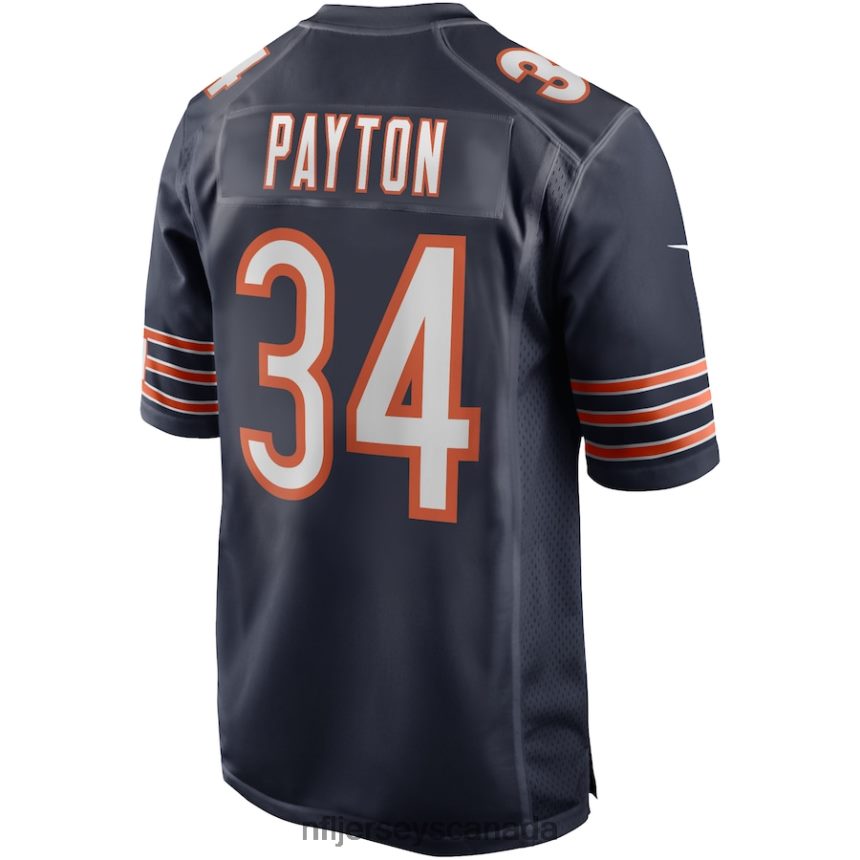 Men Chicago Bears Walter Payton Nike Navy Game Retired Player Jersey Clothing NFL TBXFR6179