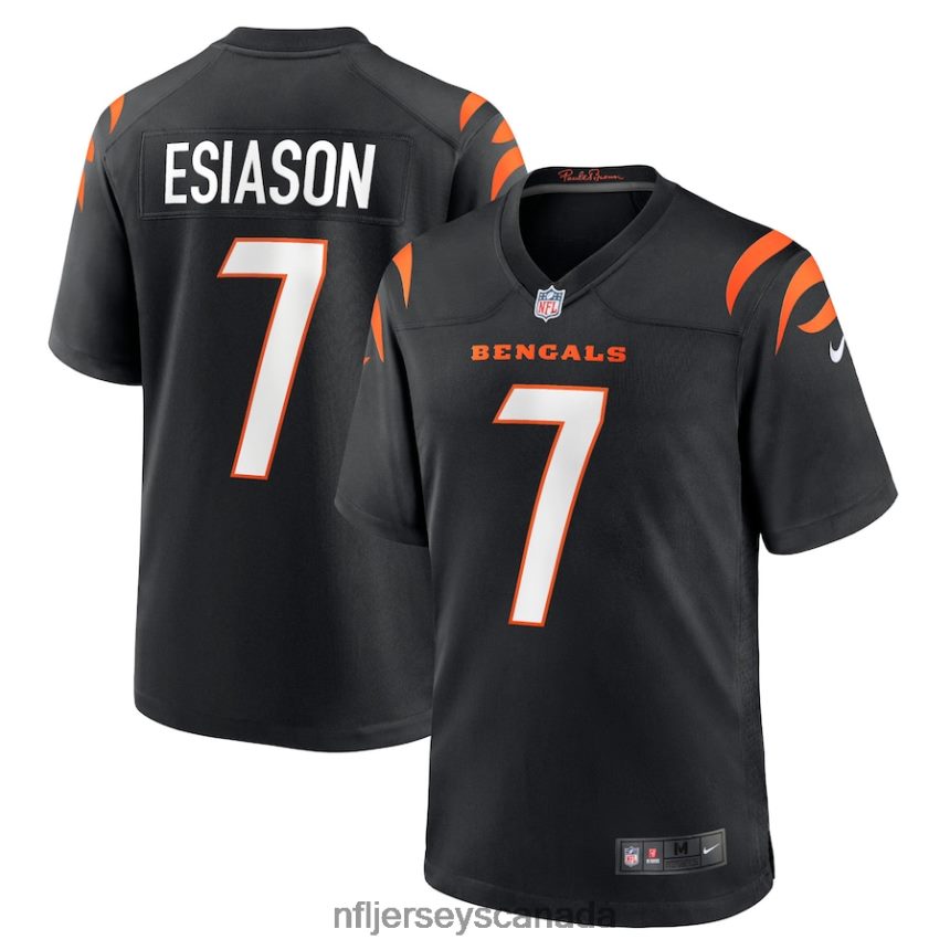 Men Cincinnati Bengals Boomer Esiason Nike Black Retired Player Jersey Clothing NFL TBXFR63671