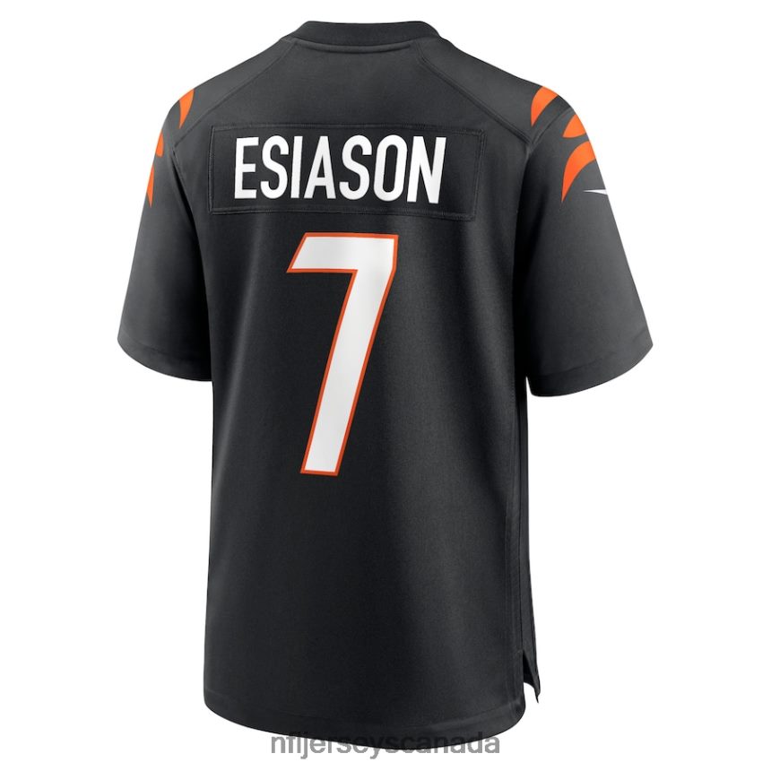 Men Cincinnati Bengals Boomer Esiason Nike Black Retired Player Jersey Clothing NFL TBXFR63671