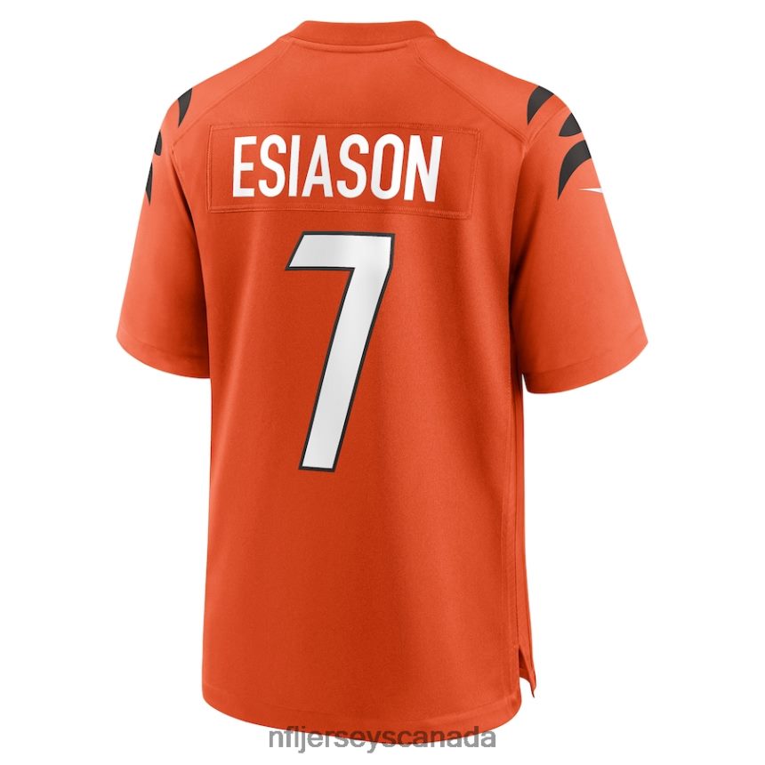 Men Cincinnati Bengals Boomer Esiason Nike Orange Retired Player Alternate Game Jersey Clothing NFL TBXFR62821