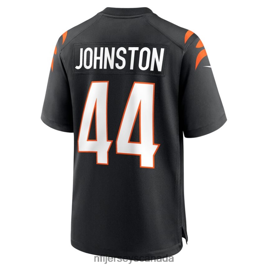 Men Cincinnati Bengals Clay Johnston Nike Black Game Jersey Clothing NFL TBXFR64809