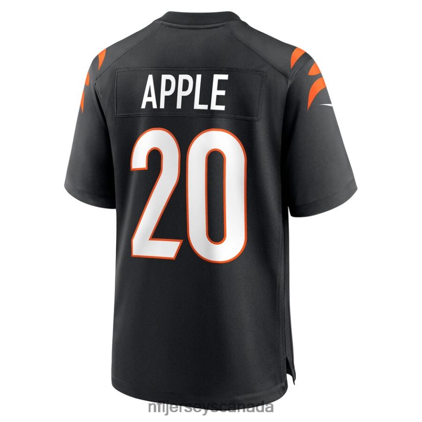 Men Cincinnati Bengals Eli Apple Nike Black Game Jersey Clothing NFL TBXFR63009