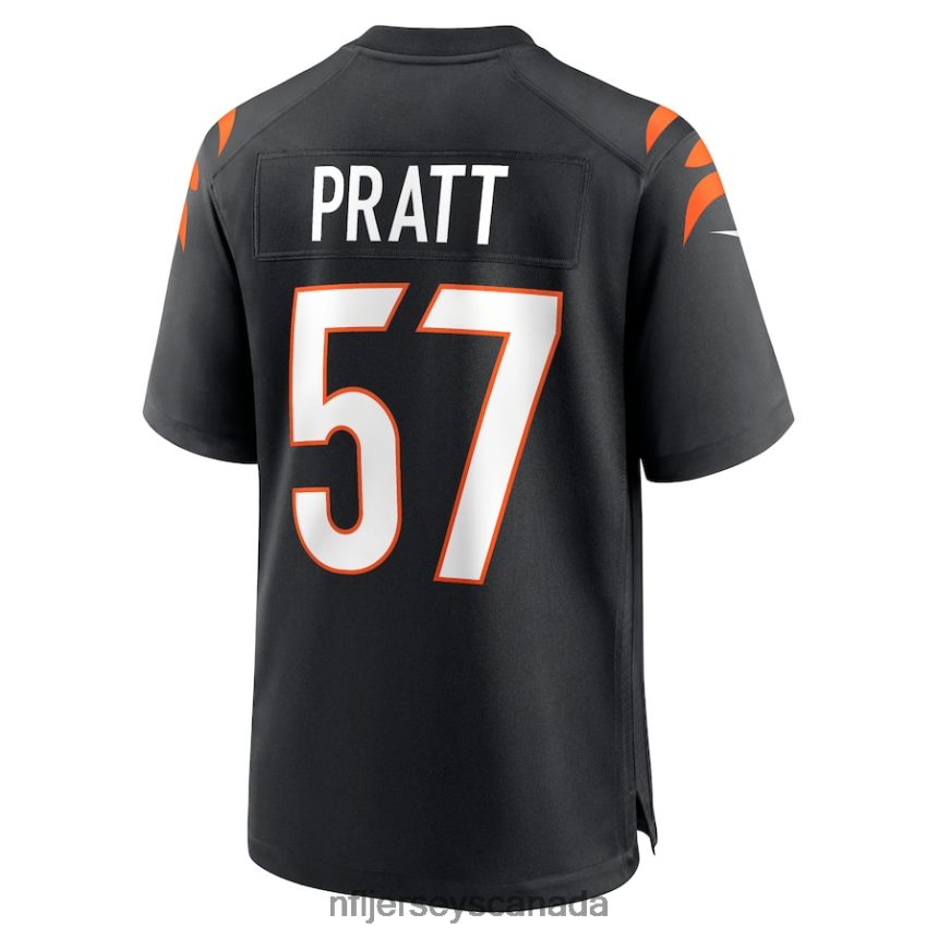 Men Cincinnati Bengals Germaine Pratt Nike Black Game Jersey Clothing NFL TBXFR6490