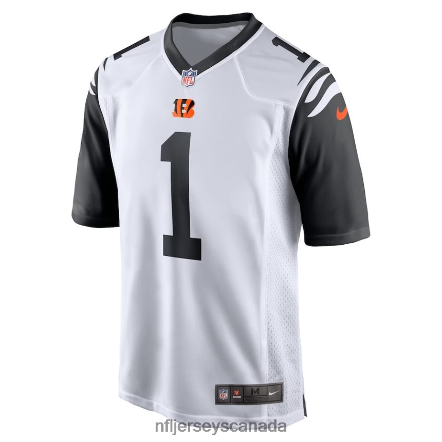 Men Cincinnati Bengals Ja\Marr Chase Nike White Alternate Game Player Jersey Clothing NFL TBXFR61167