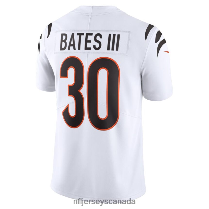 Men Cincinnati Bengals Jessie Bates III Nike White Vapor Limited Jersey Clothing NFL TBXFR6873