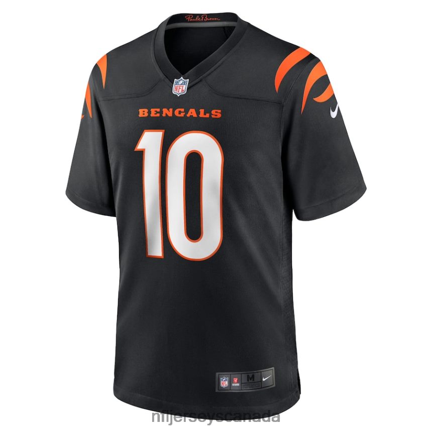 Men Cincinnati Bengals Kevin Huber Nike Black Game Jersey Clothing NFL TBXFR62828