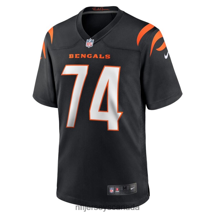 Men Cincinnati Bengals Max Scharping Nike Black Game Player Jersey Clothing NFL TBXFR67007
