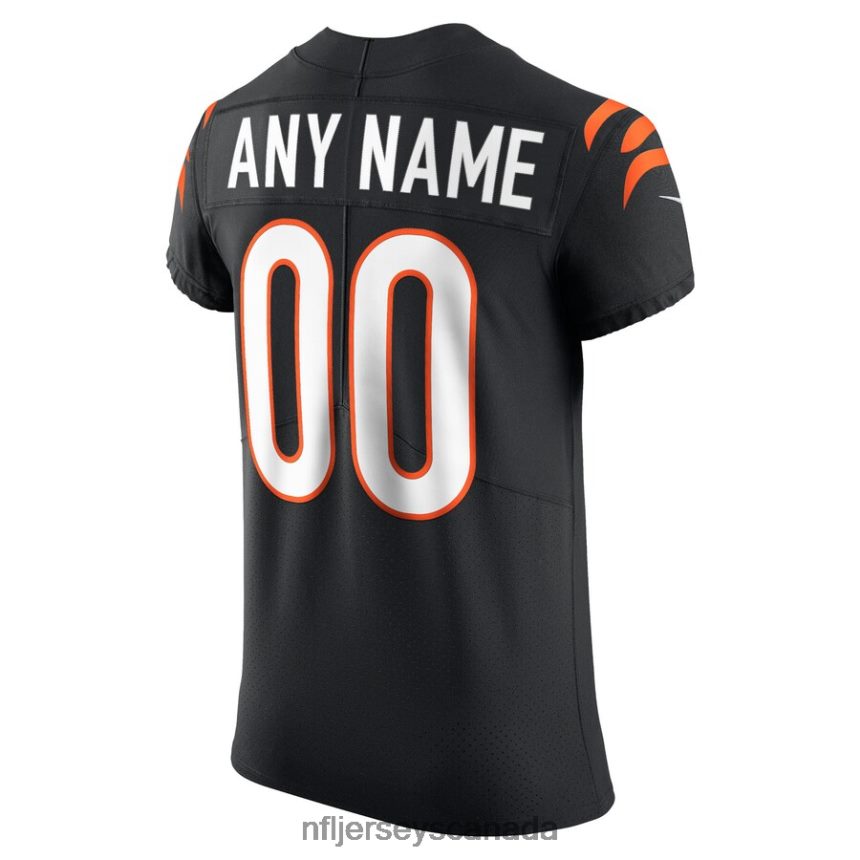Men Cincinnati Bengals Nike Black Vapor Elite Custom Jersey Clothing NFL TBXFR6444