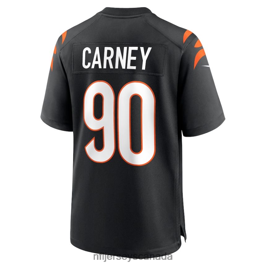 Men Cincinnati Bengals Owen Carney Nike Black Home Game Player Jersey Clothing NFL TBXFR66172