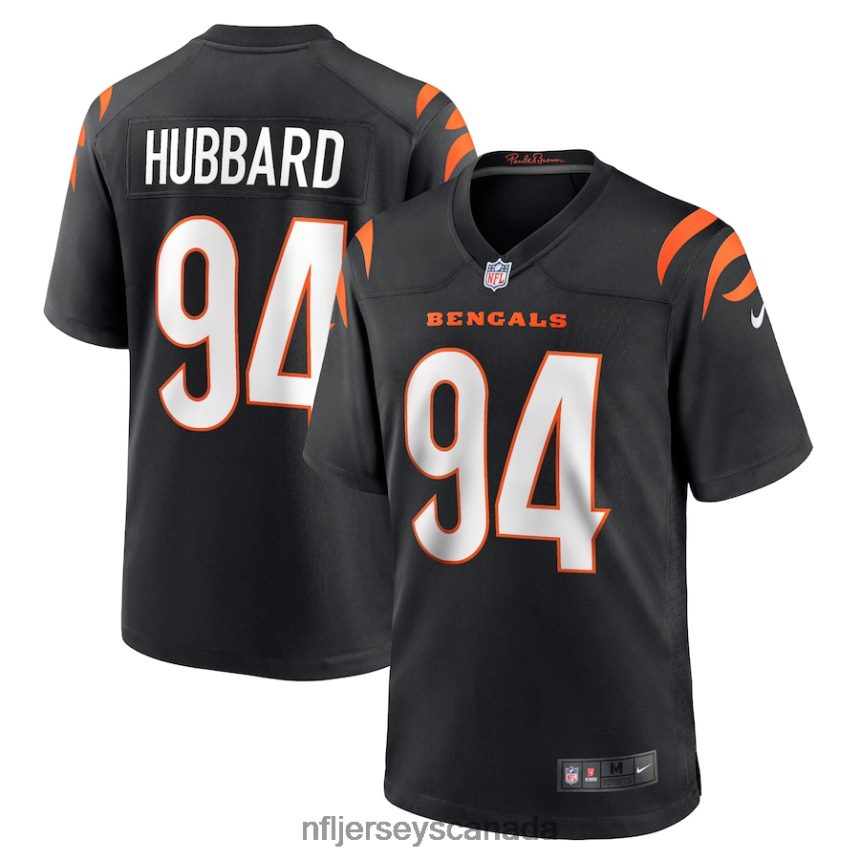 Men Cincinnati Bengals Sam Hubbard Nike Black Player Game Jersey Clothing NFL TBXFR6368