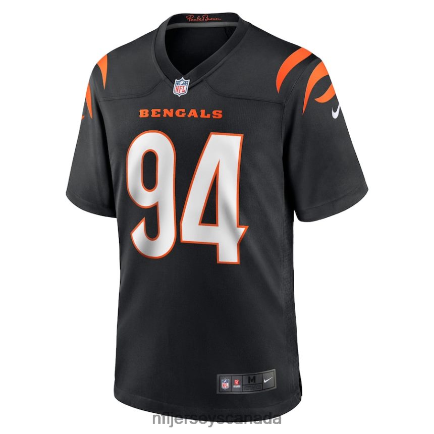 Men Cincinnati Bengals Sam Hubbard Nike Black Player Game Jersey Clothing NFL TBXFR6368