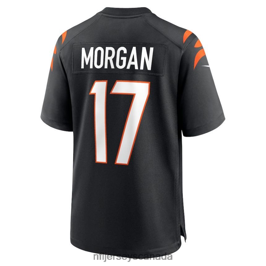 Men Cincinnati Bengals Stanley Morgan Nike Black Player Game Jersey Clothing NFL TBXFR63845