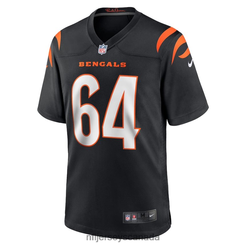 Men Cincinnati Bengals Ted Karras Nike Black Game Player Jersey Clothing NFL TBXFR6921