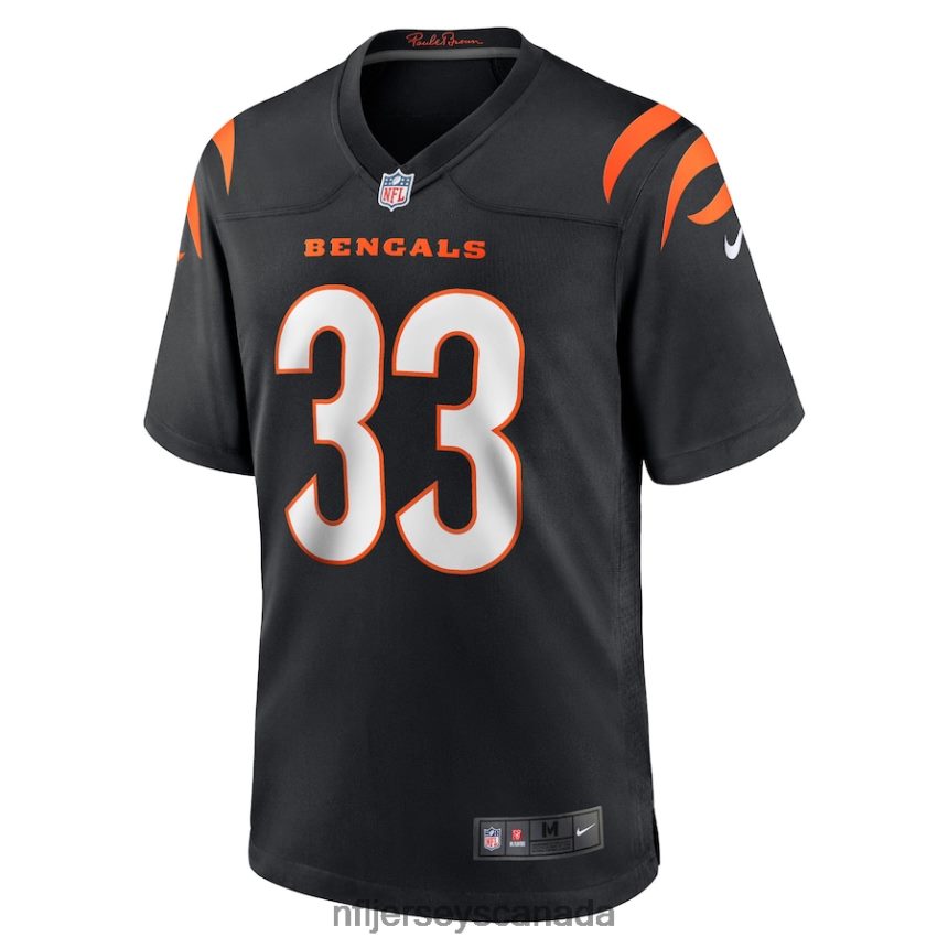 Men Cincinnati Bengals Tre Flowers Nike Black Game Jersey Clothing NFL TBXFR63559