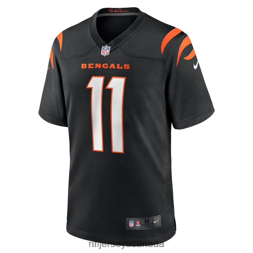 Men Cincinnati Bengals Trent Taylor Nike Black Game Jersey Clothing NFL TBXFR62794