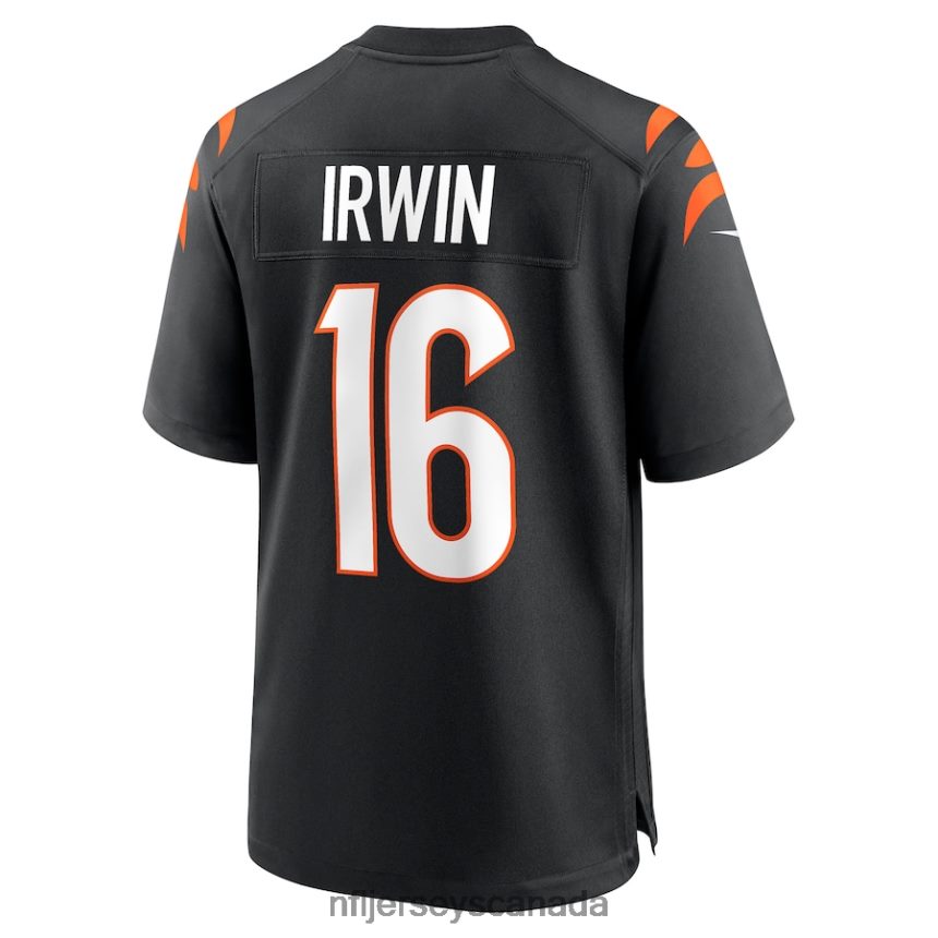 Men Cincinnati Bengals Trenton Irwin Nike Black Game Player Jersey Clothing NFL TBXFR62357