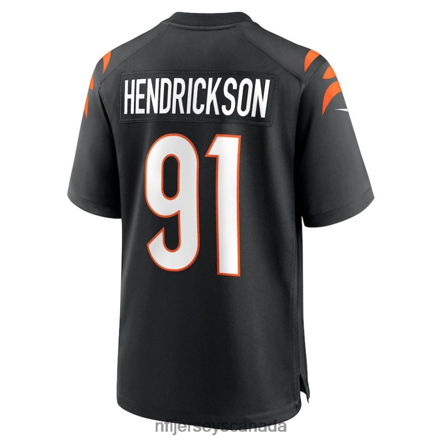 Men Cincinnati Bengals Trey Hendrickson Nike Black Game Jersey Clothing NFL TBXFR61986