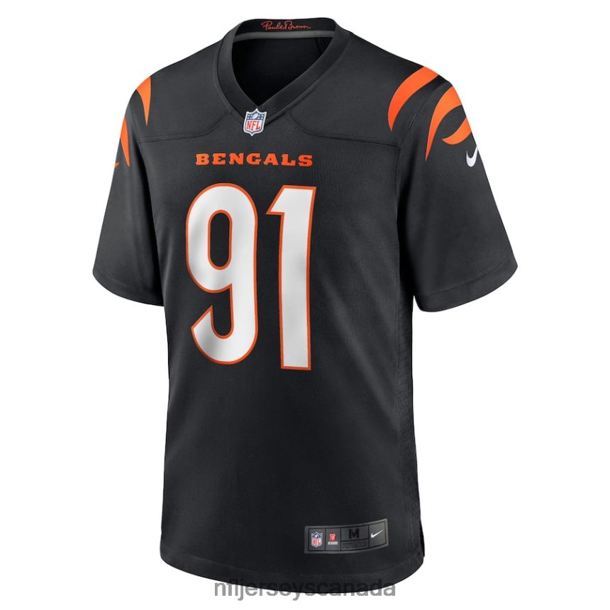 Men Cincinnati Bengals Trey Hendrickson Nike Black Team Game Jersey Clothing NFL TBXFR61319