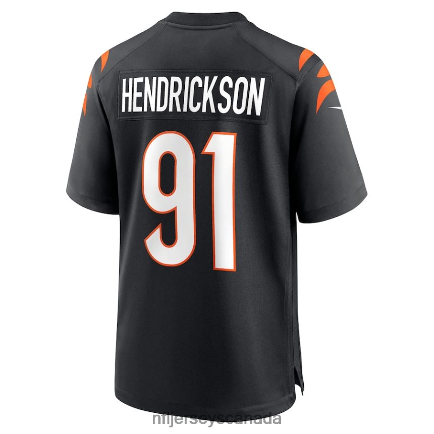 Men Cincinnati Bengals Trey Hendrickson Nike Black Team Game Jersey Clothing NFL TBXFR61319